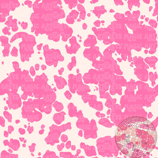 Baby Pink Cowprint Seamless File