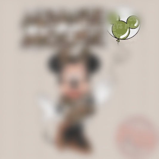 Camo Girl Mouse PNG