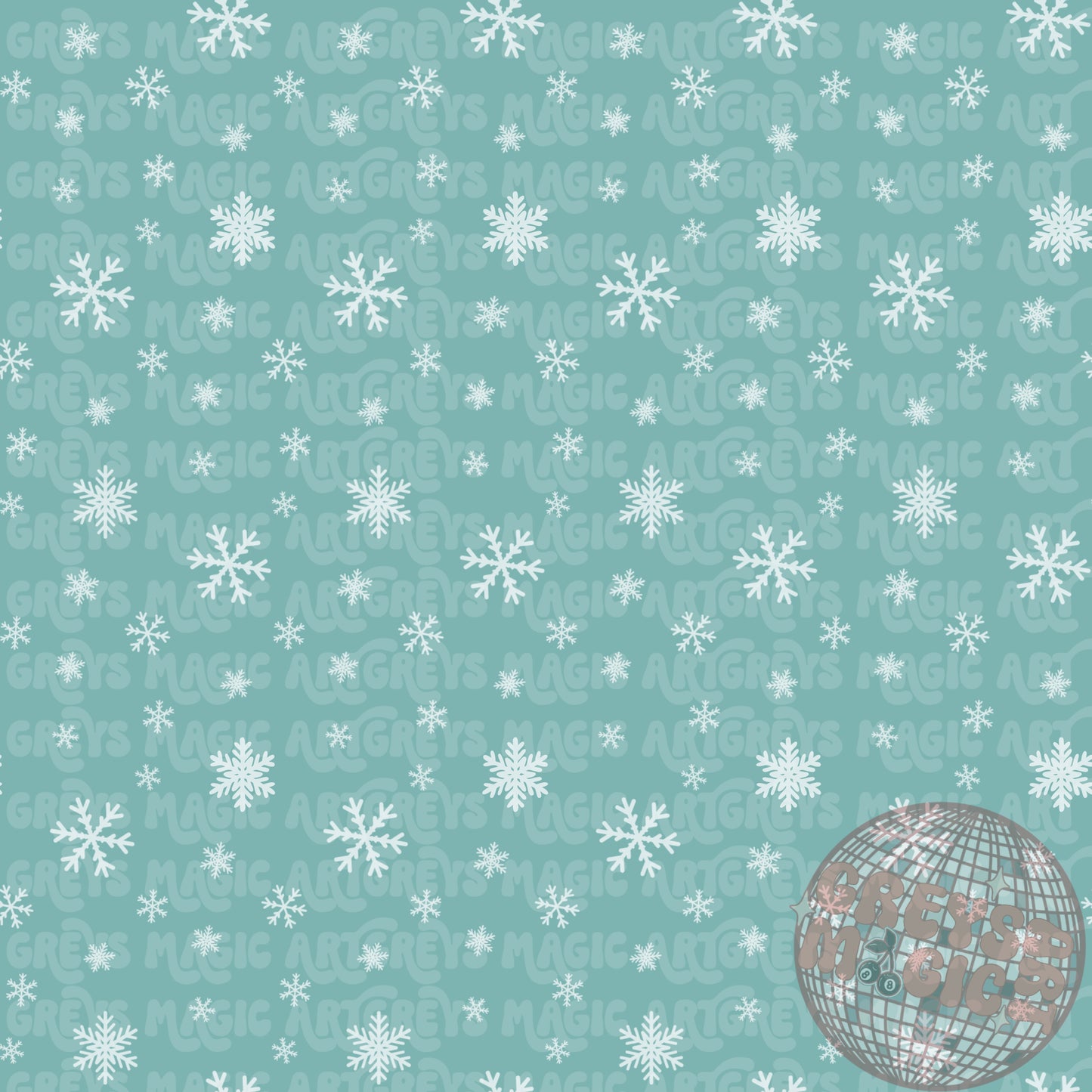 Snowflake Coord Seamless File