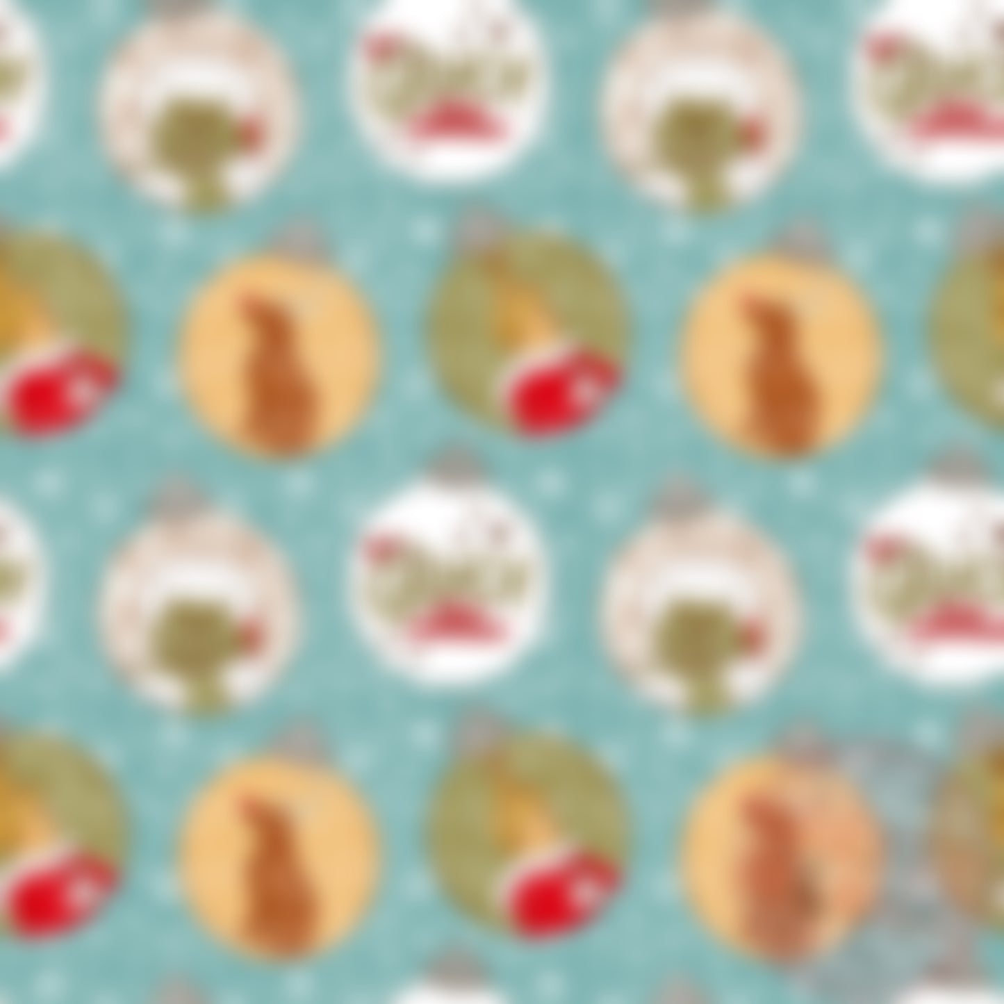 Snowflakes Mean Man Ornament Seamless File
