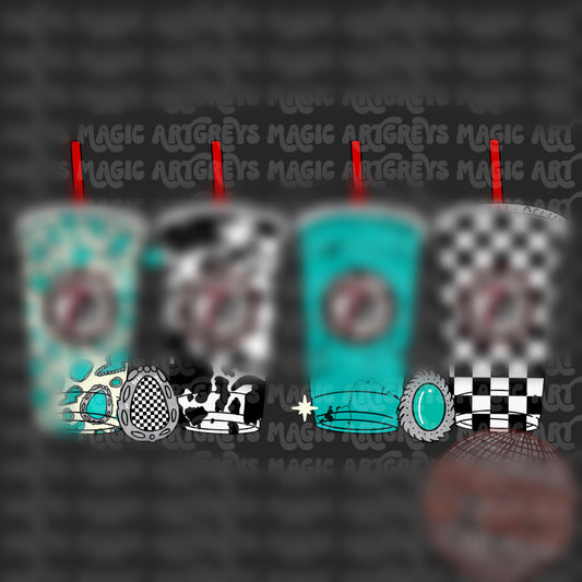 Western Turquoise 7B PNG