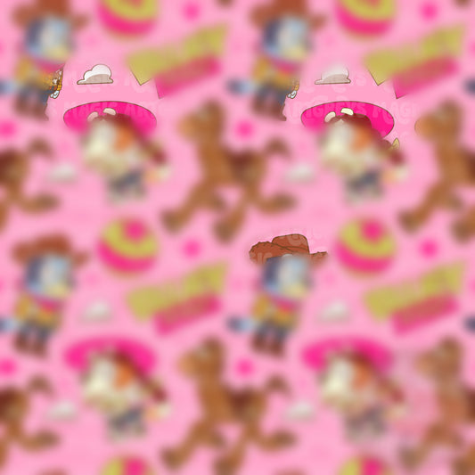 Pink Blue Story Seamless File