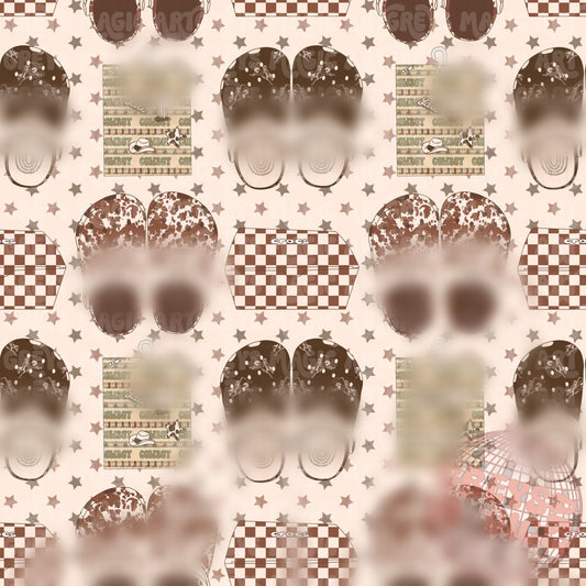 Western Boy Summer Shoes Seamless File