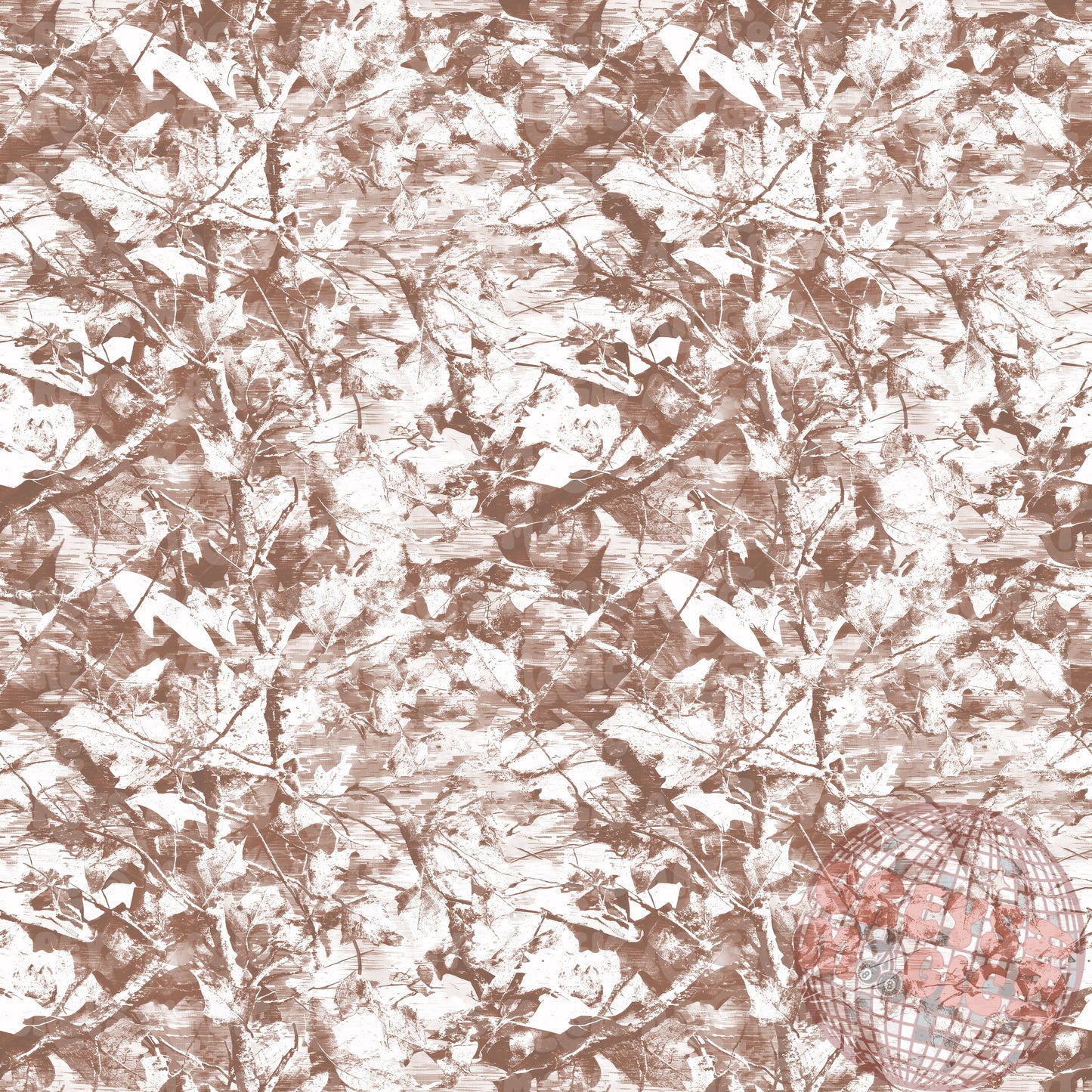 Brown And White Woods Camo Seamless File