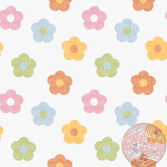 Floral Pastel Seamless File