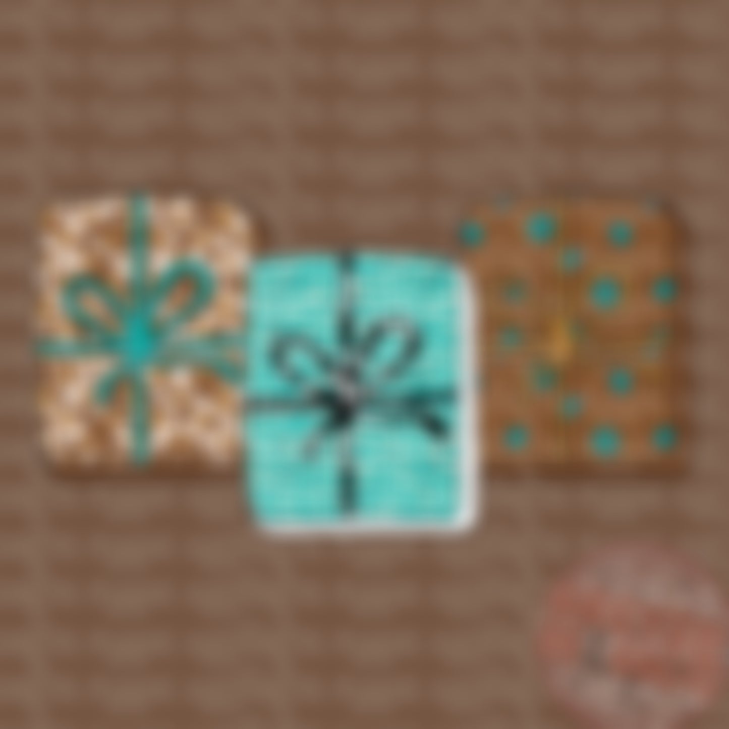 Western Boujee Christmas Presents PNG