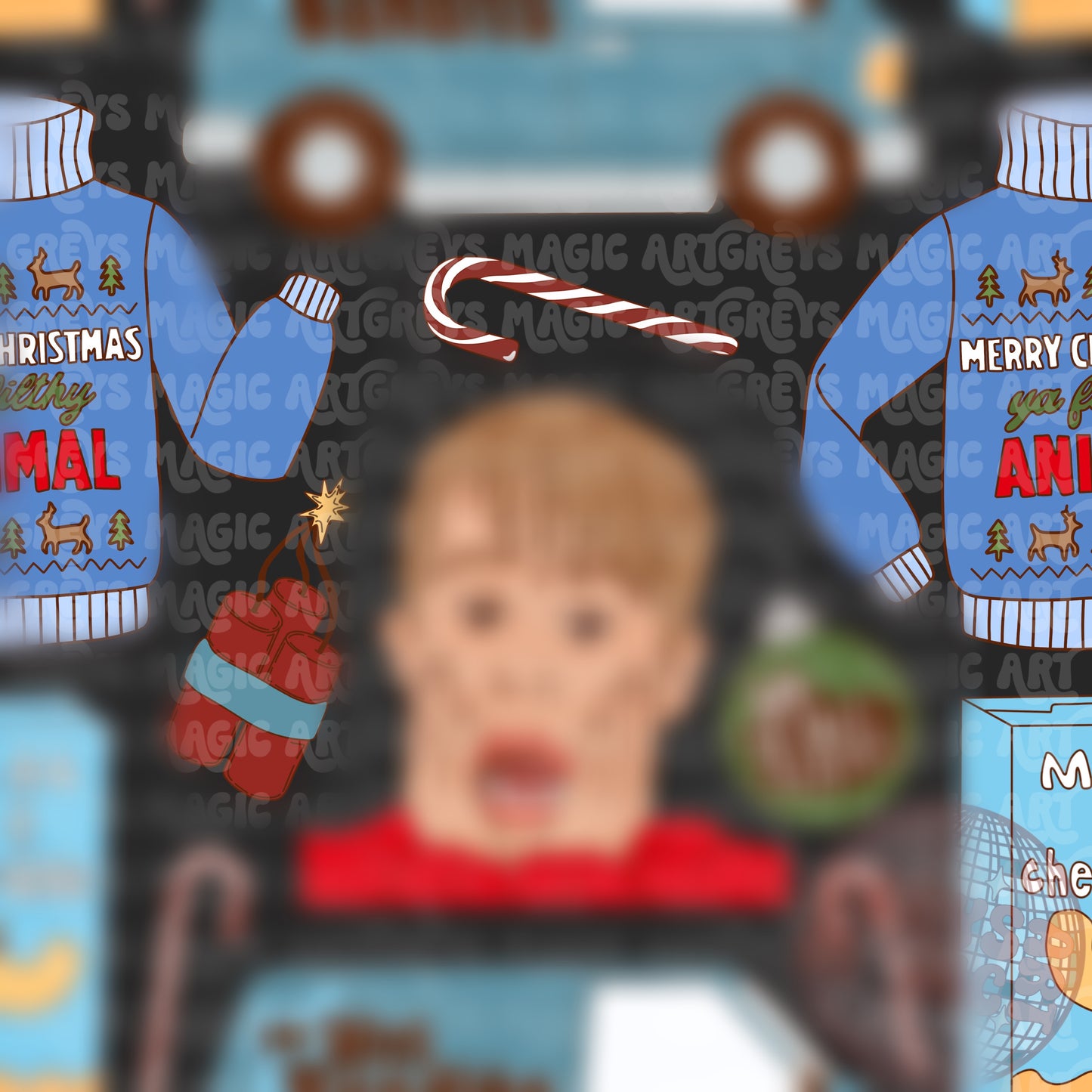 Christmas Kevin Seamless File