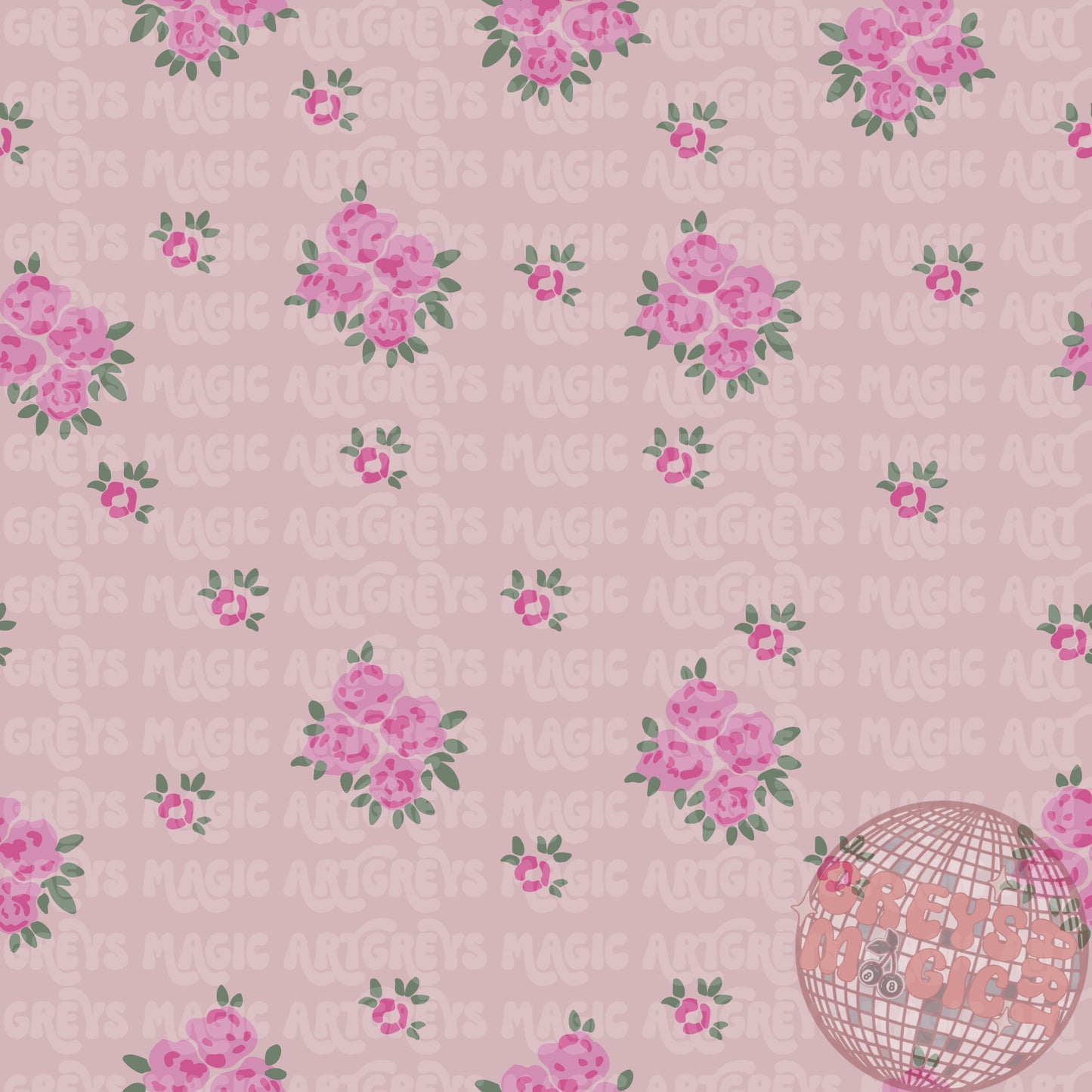 Fancy LoveShack Floral Seamless File