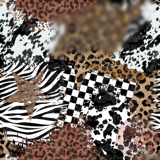 Boujee Animal Patch Seamless File