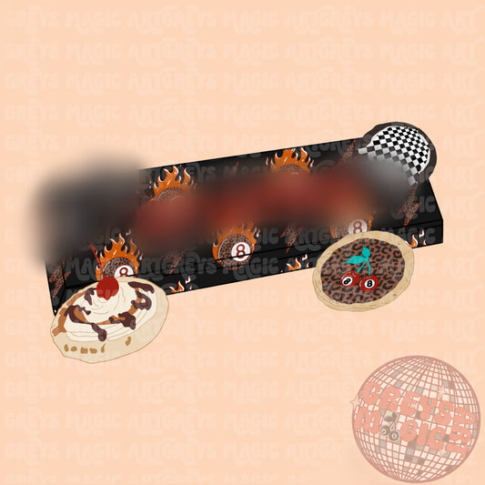 Retro Cookie Crumbles PNG