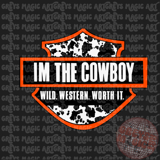 I’m The Cowboy PNG
