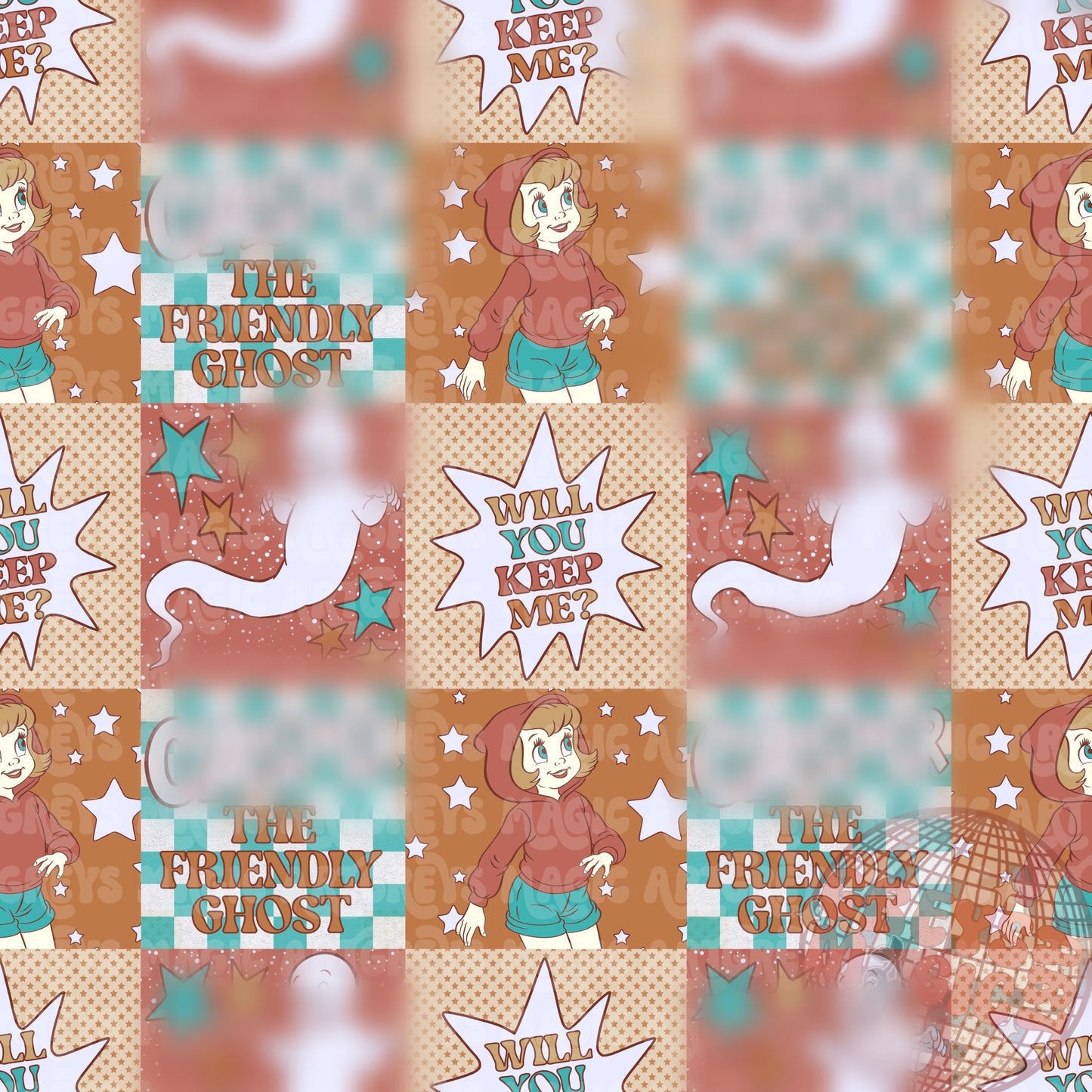 The Friendly Ghost Seamless File