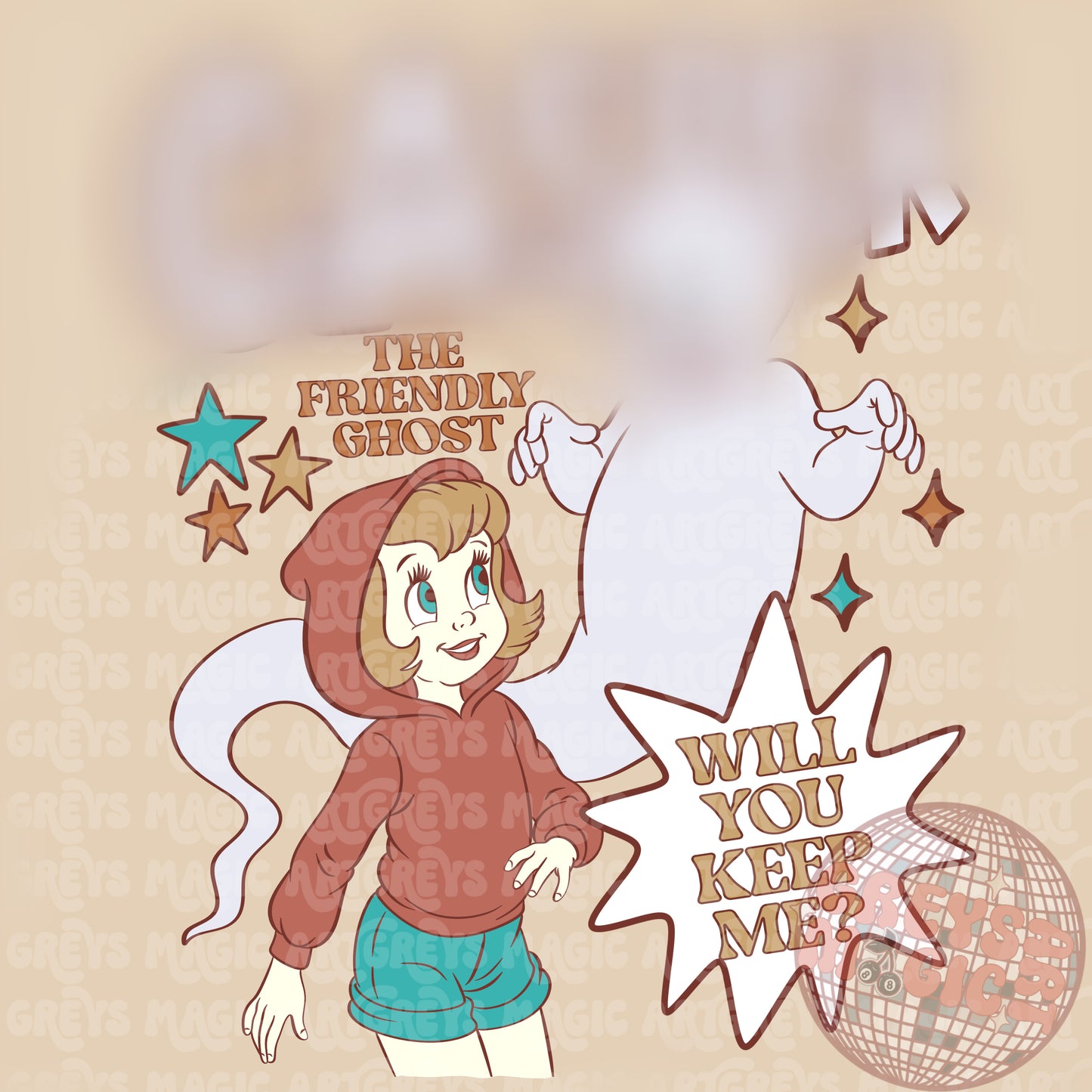 The Friendly Ghost PNG