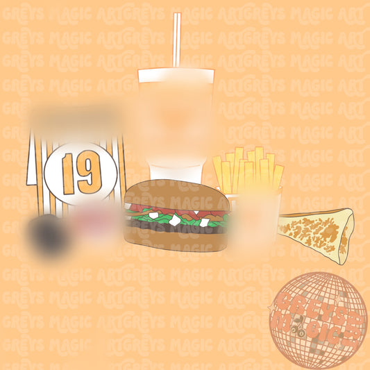 Texas Burger PNG