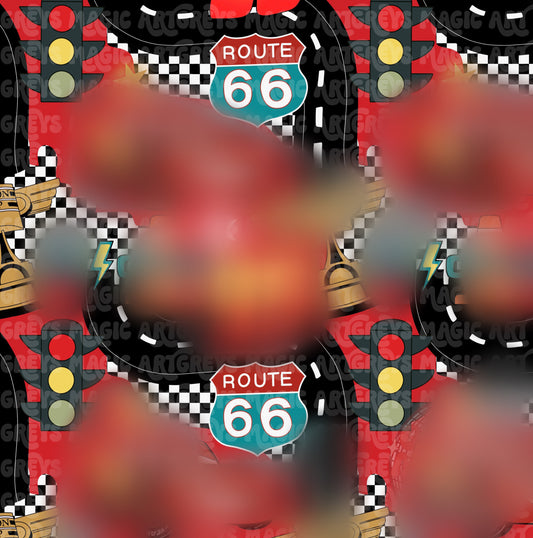 Red Car Seamless File