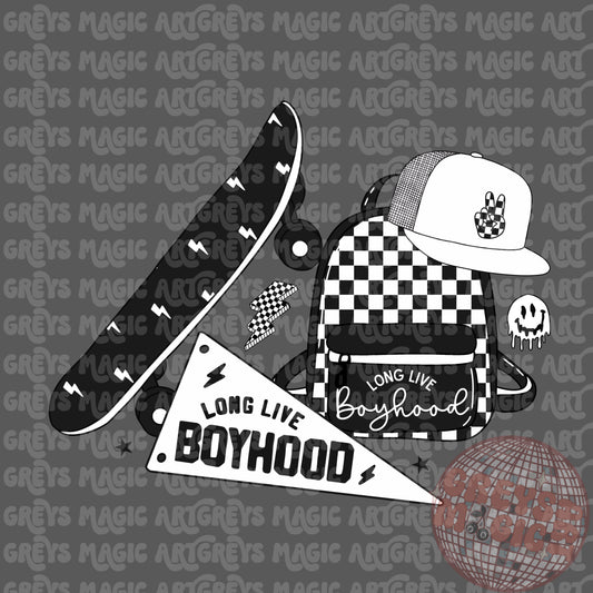Long Live Boyhood PNG