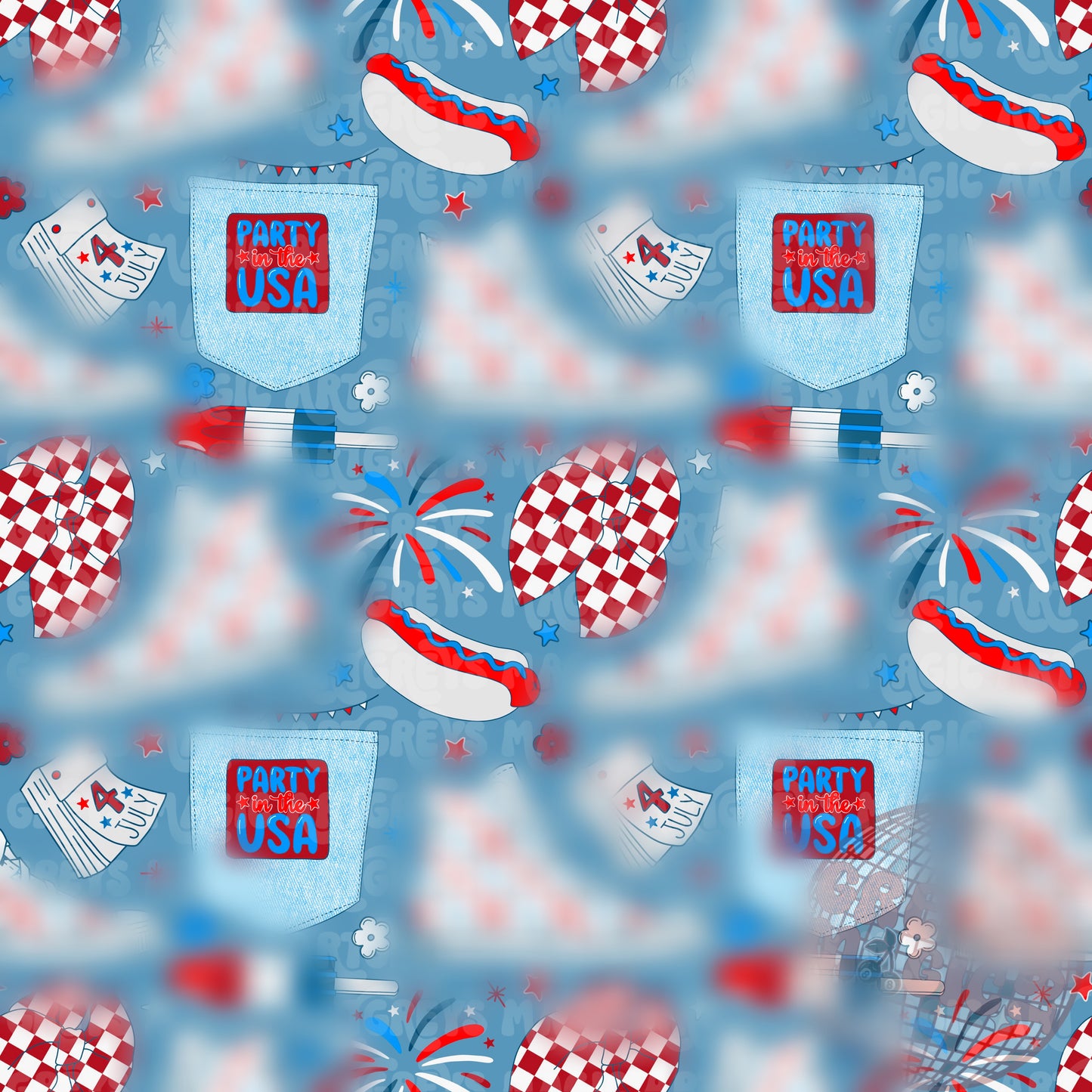 Party In The USA Seamless File