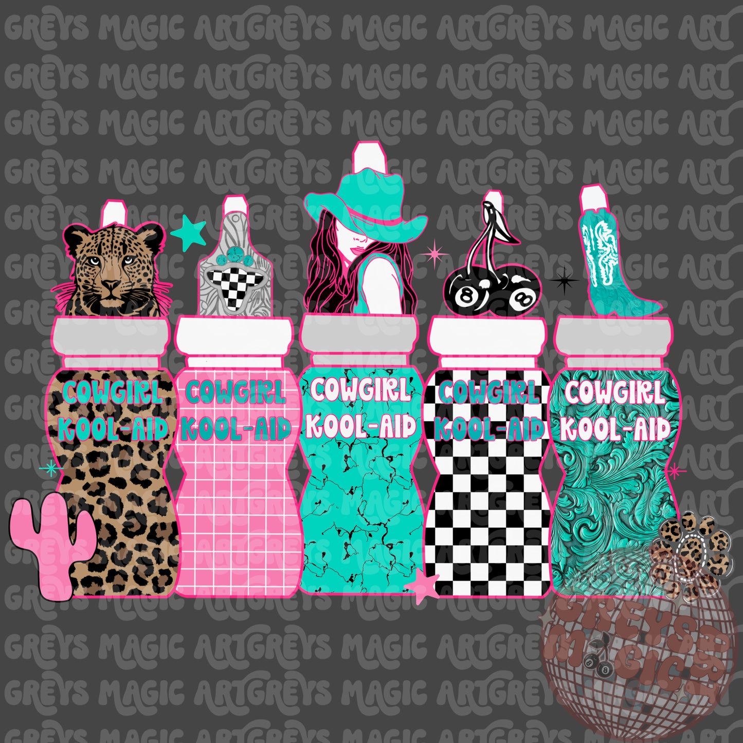 Cowgirl Kool-Aid 2.0 PNG