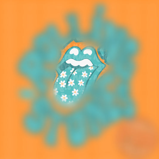 The Stones Tongue Floral PNG