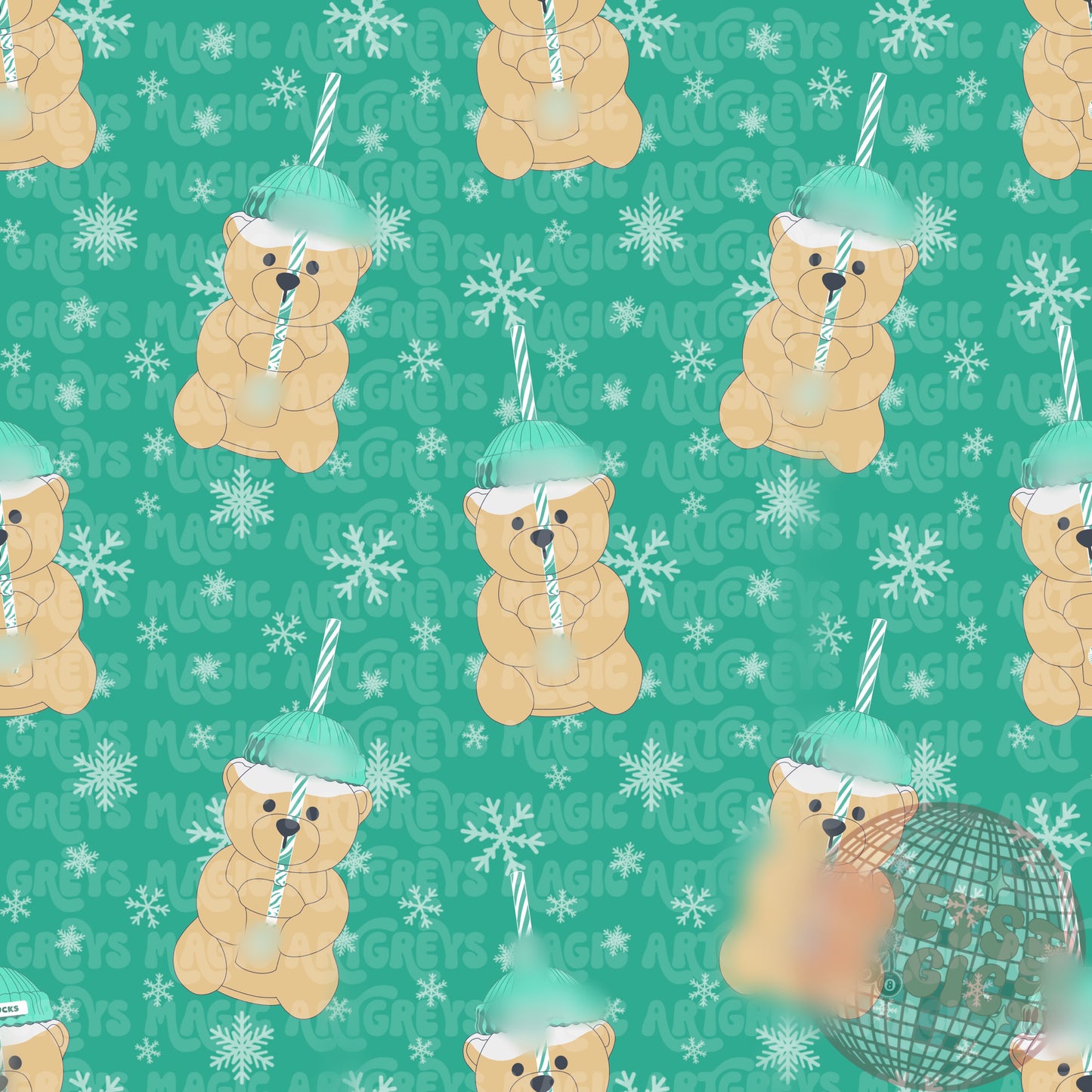 Bearista Bear Seamless File