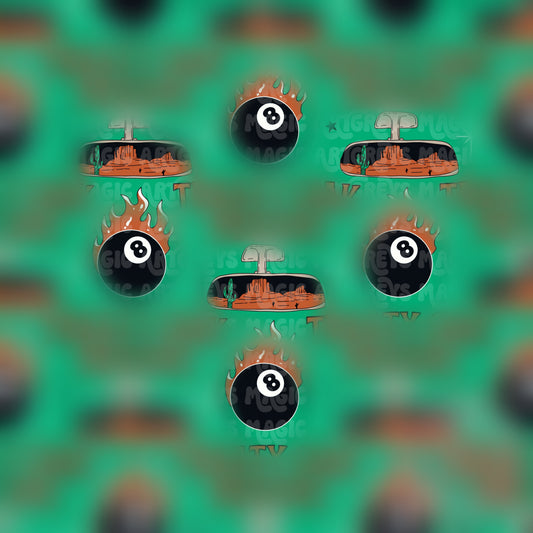 TOR Green 8Ball Stop & Stare Seamless File