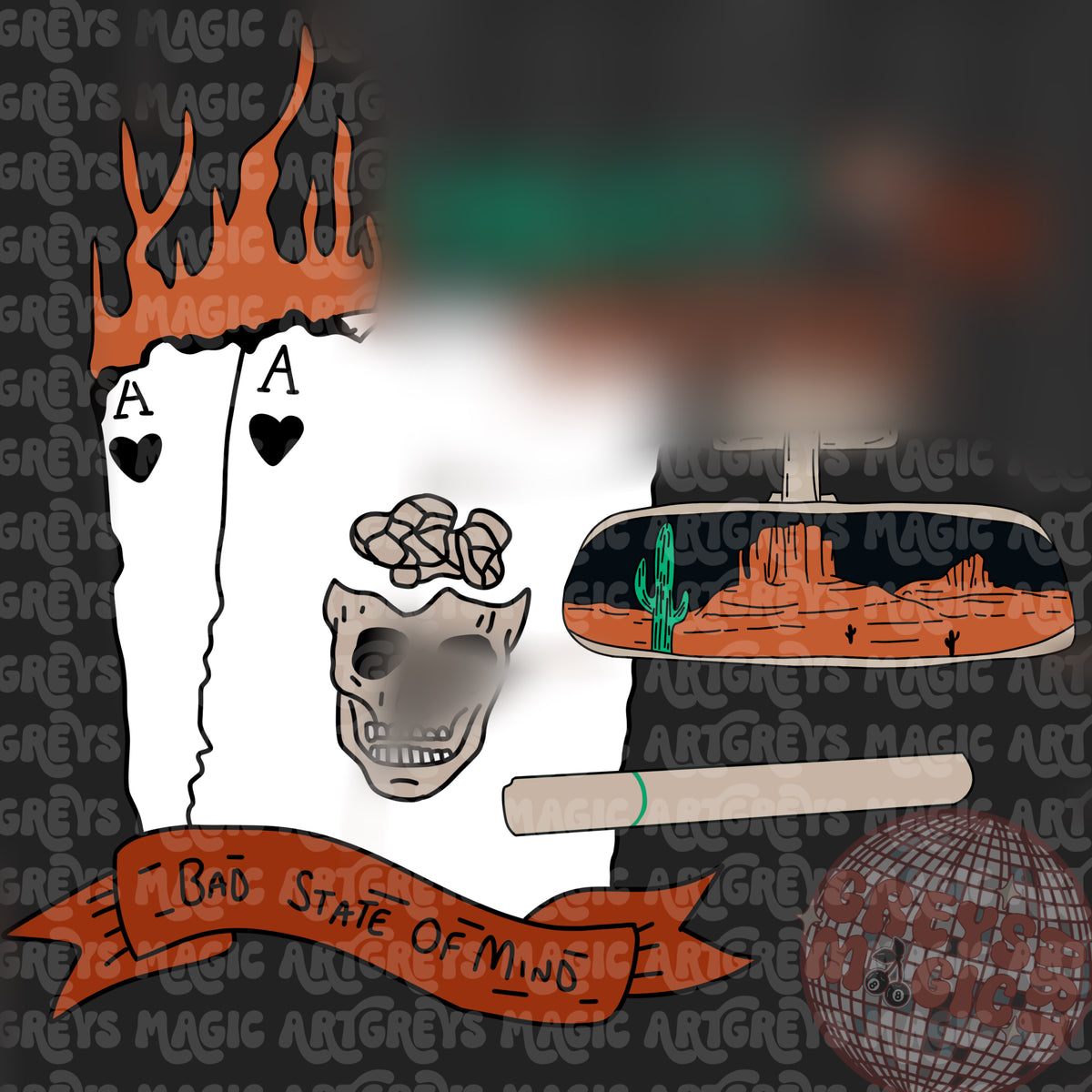 Bad State Of Mind PNG