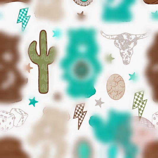 Western Bear That Cares Seamless File