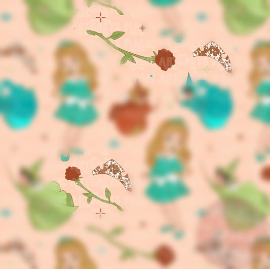 Western Baby Beauty Princess Seamless File