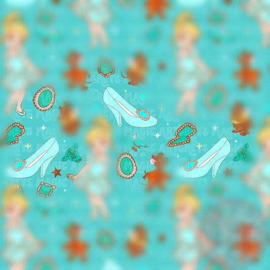 Baby Western Glass Slipper Princess Seamless File