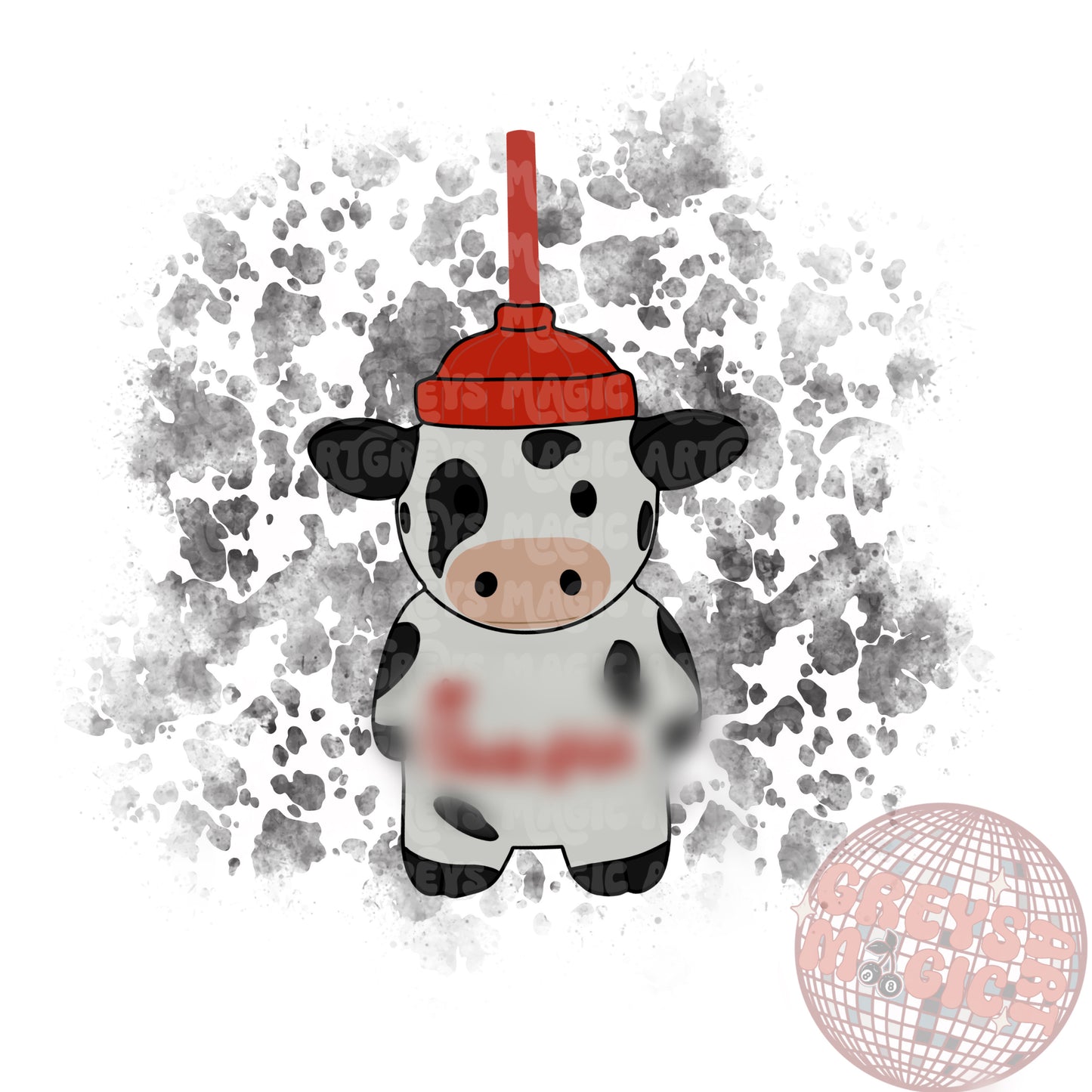 Cow Cup PNG