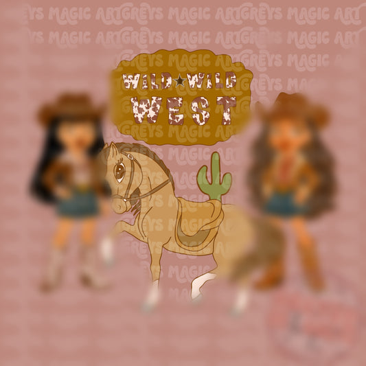 Wild Wild West Doll PNG