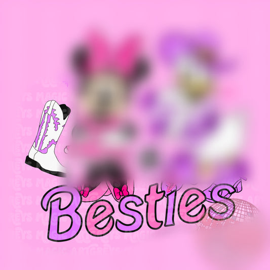 Besties Mouse And Duck PNG
