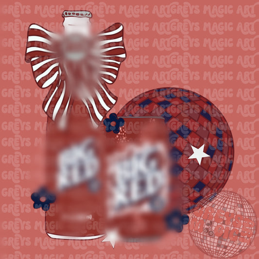 Red Soda PNG