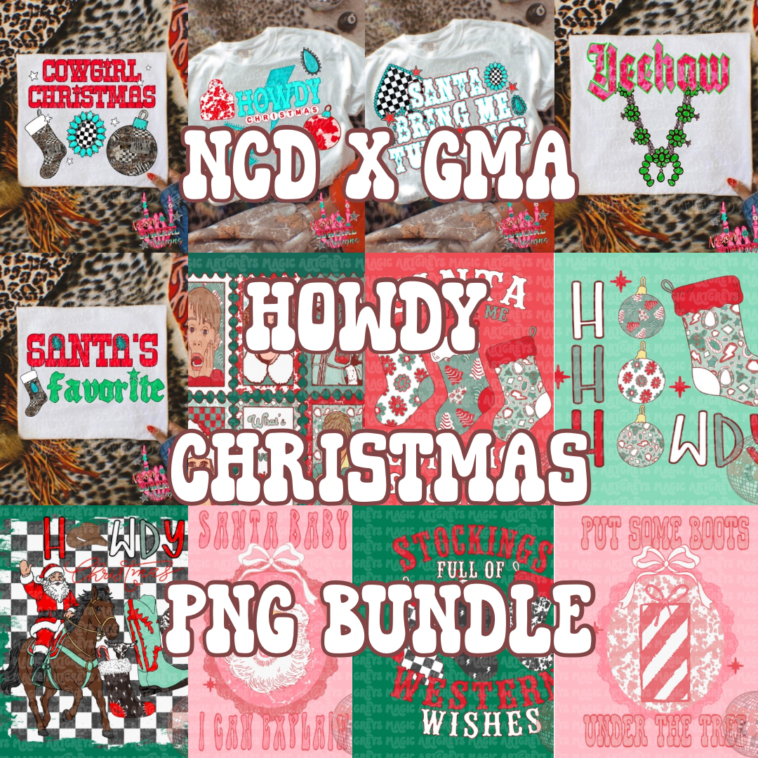 GMA X NCD HOWDY CHRISTMAS PNG BUNDLE