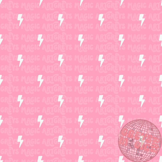 Pink And White Lightning Bolt Coord Seamless File