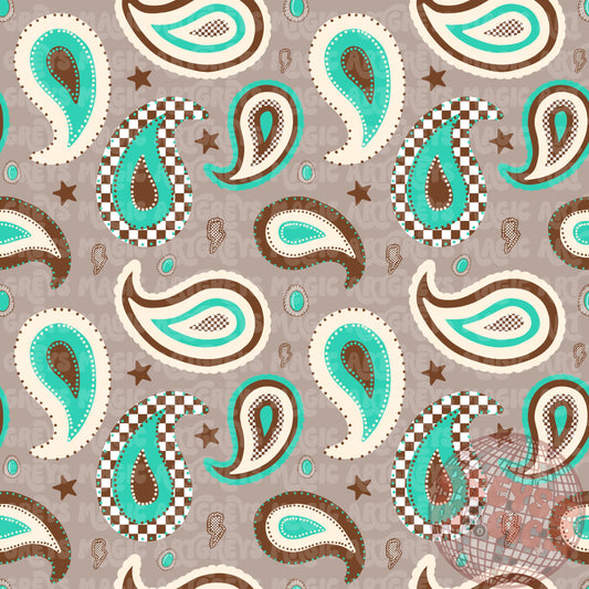 Western Paisley Seamless File