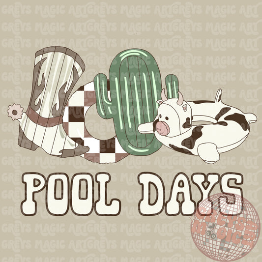 Boy Pool Days PNG