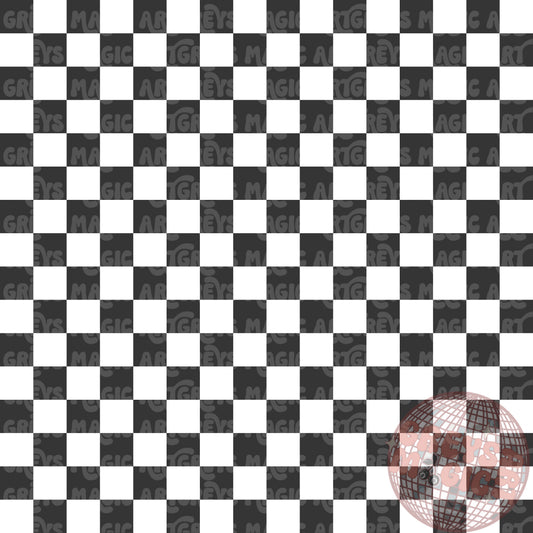 Western Bottles Checkered Coord Seamless File