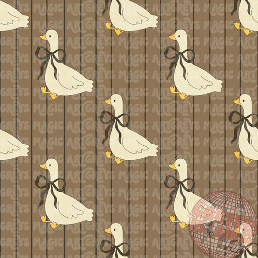 Black and Brown Vintage Goose Stripes Seamless File