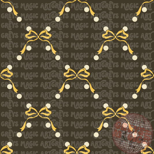Diamond Polka Dot Bow Seamless File