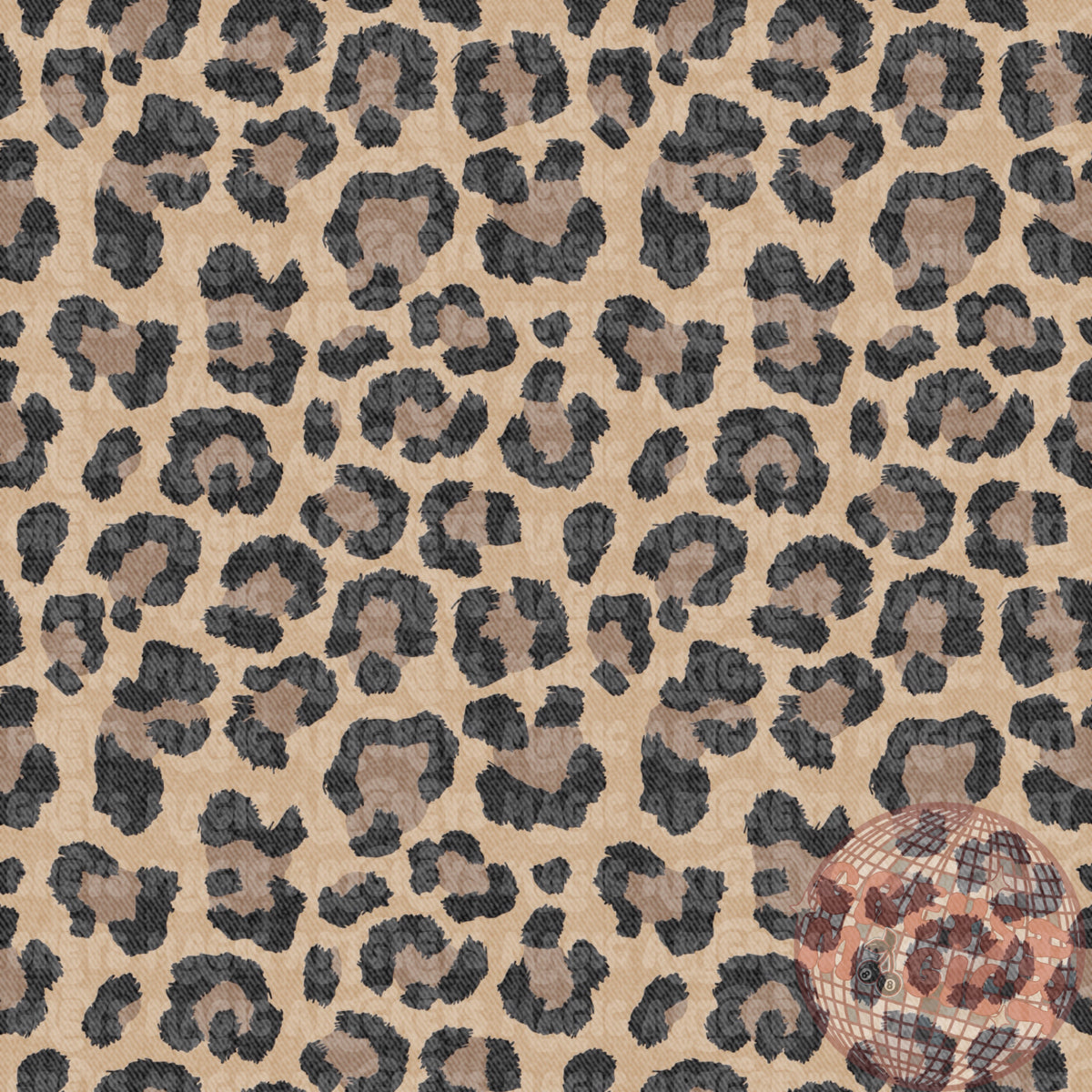 Boots On The Wild Side Muted Cheetah Denim Coord Seamless File