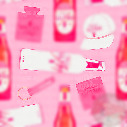 Pink M Ultra Beer Seamless File