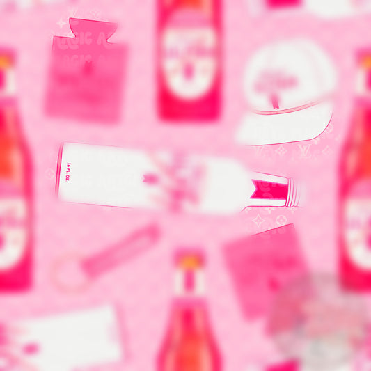 Boujee Pink M Ultra Beer Seamless File