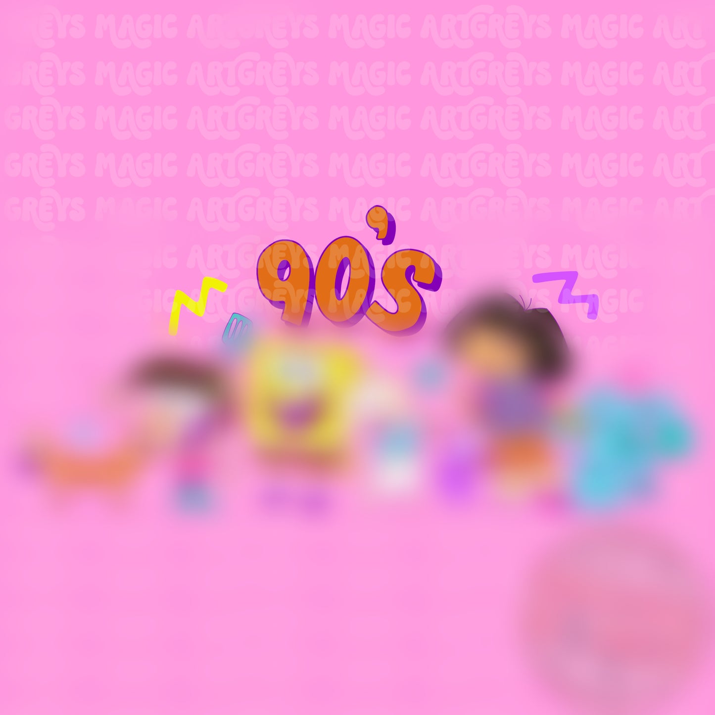 90’s Characters PNG