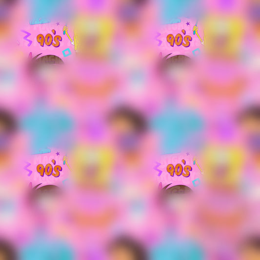 Pink 90’s Character Seamless File