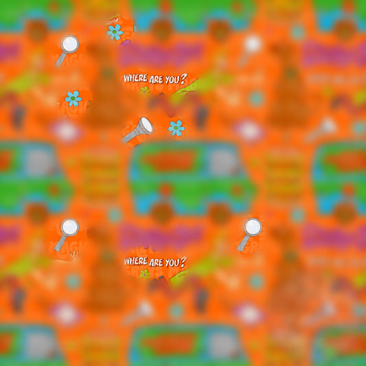 Girl Flower Dog Where Are You Seamless File