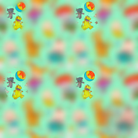 Rug Mouse Kid Seamless File