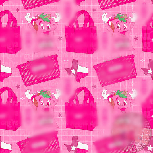 Pink Texas Store Seamless File