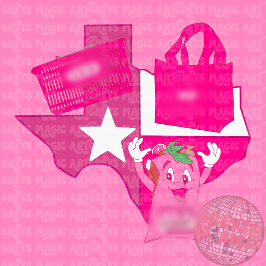 Pink Texas Store PNG