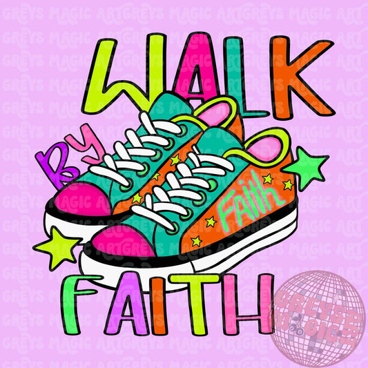 Walk By Faith Shoes PNG